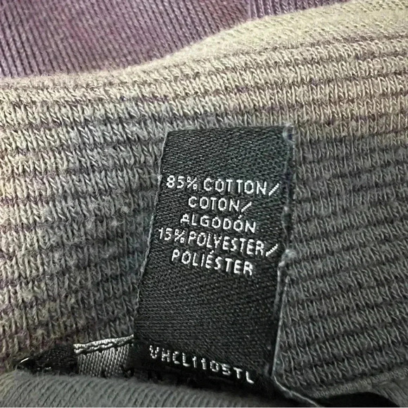 VAN HAUSEN mans pullover jacket sweater cotton 3/4 zip size Extra Large - Picture 6 of 6